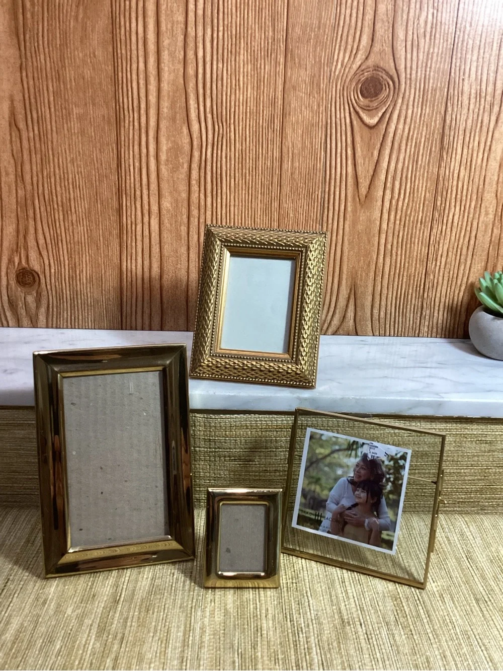 Gold Decorative Picture Frame Set - Home Accents